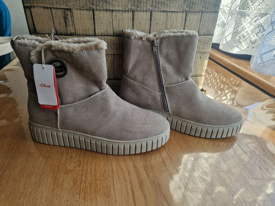 NOWE ! Buty S.Oliver śniegowce r. 42