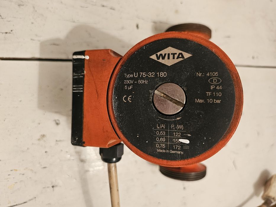 Pompka wodna Wita do pieca