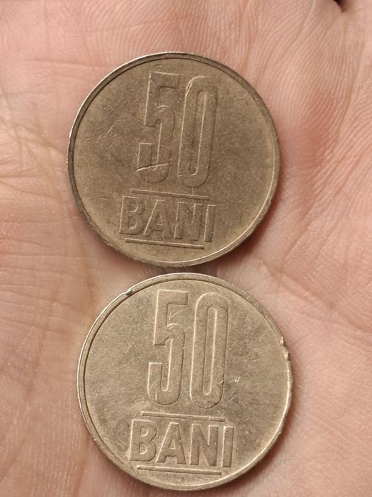 Zestaw 2 x moneta Rumunia 50 bani 2005,2006