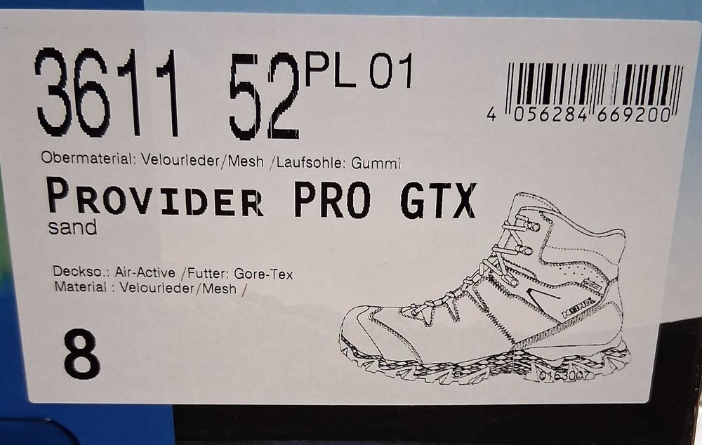 Buty Meindl Provider Pro GTX - Brown/ Beige roz. 42 /Nowe