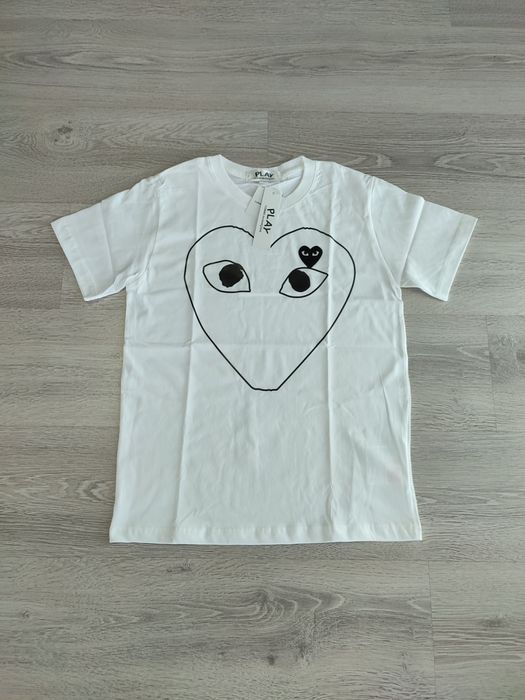 Футболка CDG Play comme des garcons | кдг плей