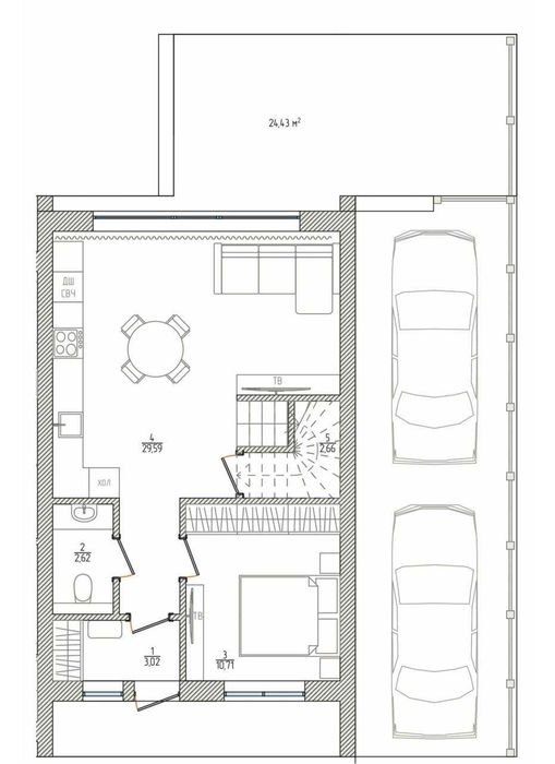 Продаж Дуплексу в новому котеджному містечку всього в 30 км від Києва