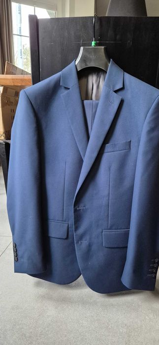 Garnitur granatowy Recman