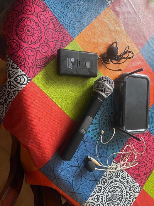 Microphone sem fios completo