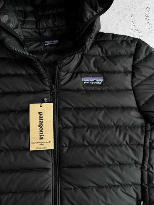 Куртка Patagonia мужская демисезонная осенняя весенняя до 0°С патагония черная