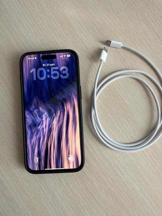 iPhone 15 Pro Max неверлок, акум 98, ідеал