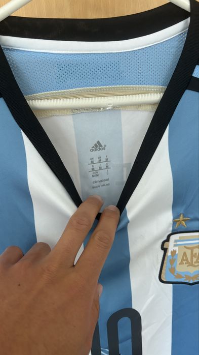 Camisola da Argentina 2014 do Messi