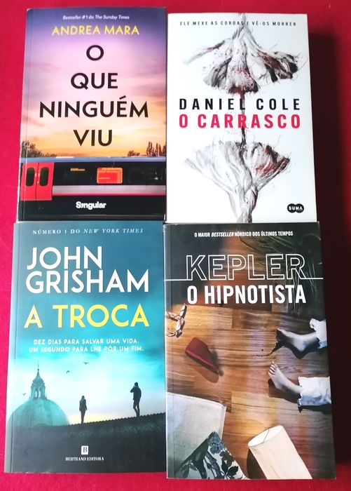 50 thrillers NOVOS a estrear -Desde 7,90€-Portes grátis(ler descrição)