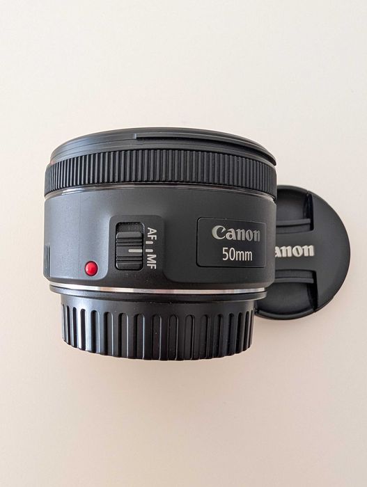 Objetiva Canon EF 50mm f/1.8 STM (com Caixa)