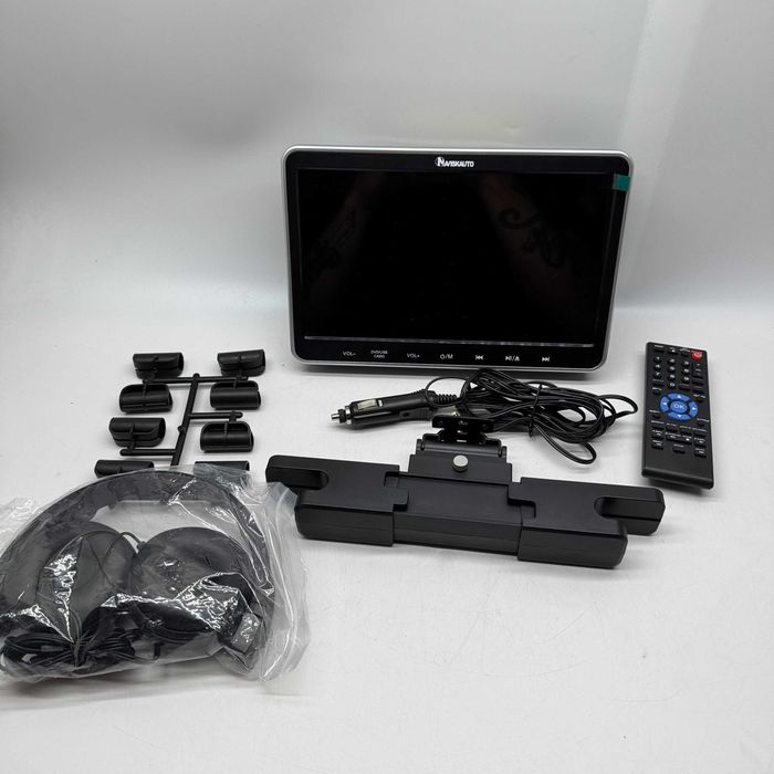 NAVISKAUTO NB0201B-N1 Samochodowy odtwarzacz DVD 10,1", słuchawki HDMI