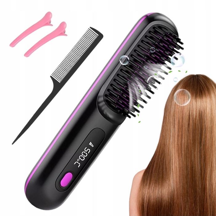 Prostownica do włosów LCD 160 -200 C  ceramiczna