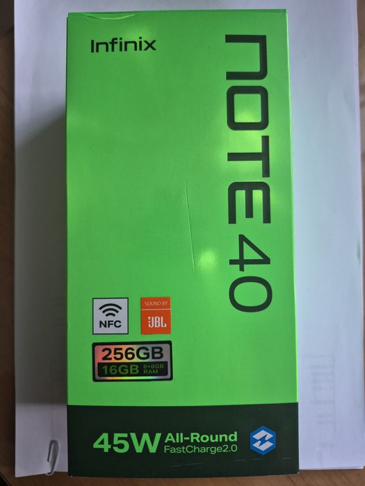 Infinix NOTE 40 8/256 Gb