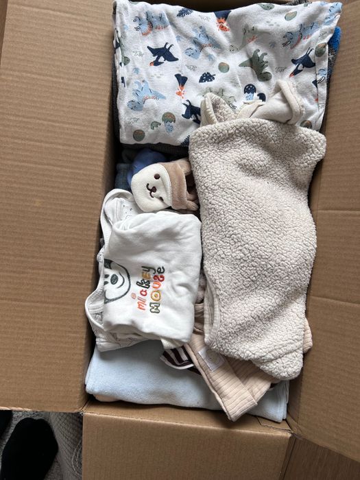 Ciuchy dla chłopca rozmiar  62/68/74