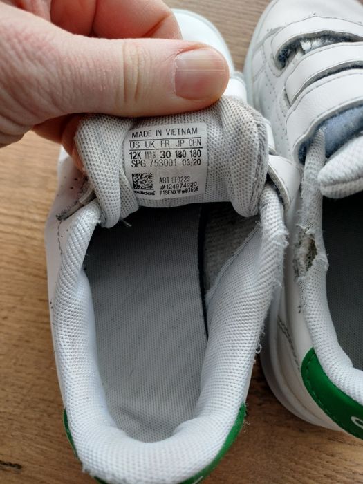 Buty sportowe adidas na rzepy