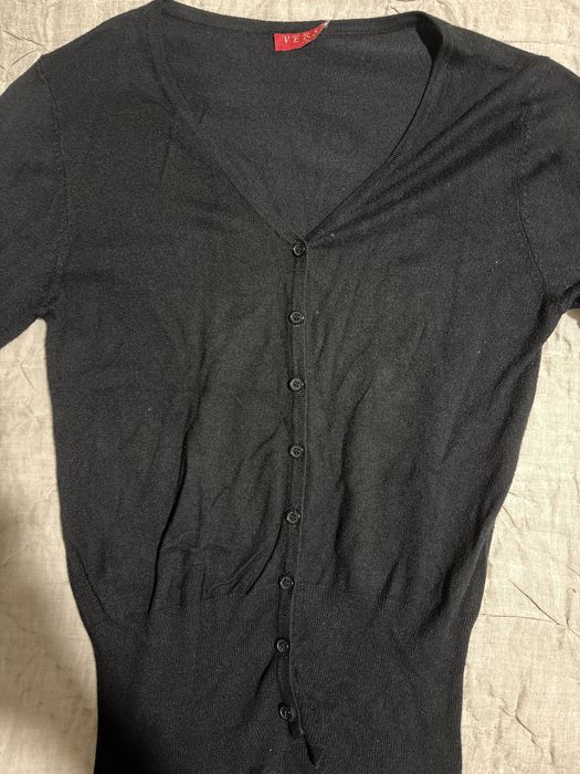 Casaco de malha preto