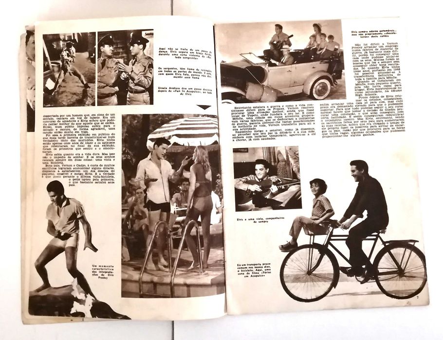 Elvis Presley, Revista Album da Canção em Português, 1964 (raro)