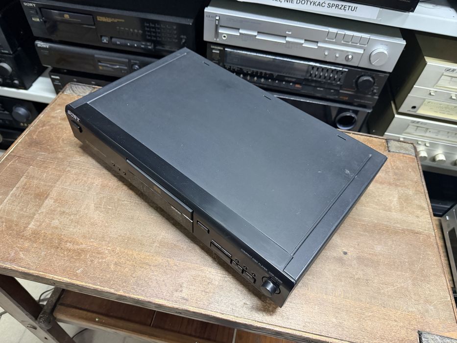 ‼️ Sony CDP-XE300 – Odtwarzacz CD Stereo Hi-Fi z 1-Bitowym Przetwornikiem DAC, Programowaniem Utworów i Funkcją Repeat | Audio Room