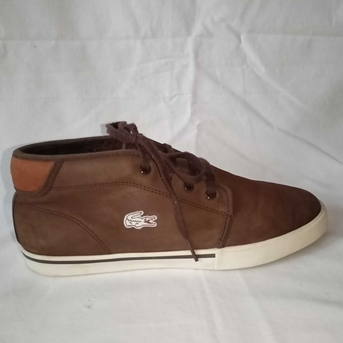Lacoste roz. 40,5 / UK 7 / - dł. wkł. 26 cm - skóra- stan bdb