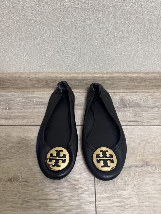 Tory Burch жіночі фірмові шкіряні балетки р. 39 25 см оригінал Італія
