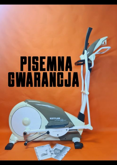 Piękny Mocny Orbitrek Kettler Satura M z Systemem EXT GWARANCJA