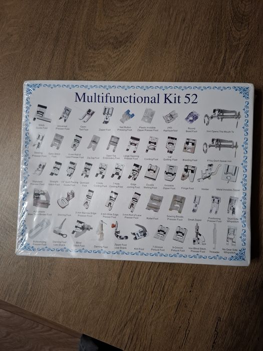 Набір лапок для побутових швейних машин 11, 48 та 52шт Janome, Brother