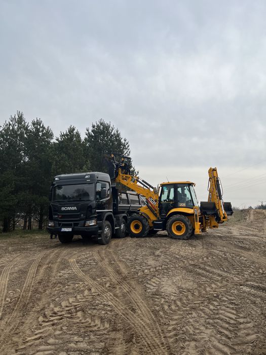 Piasek z wykopu idealny do niwelacji oraz innych