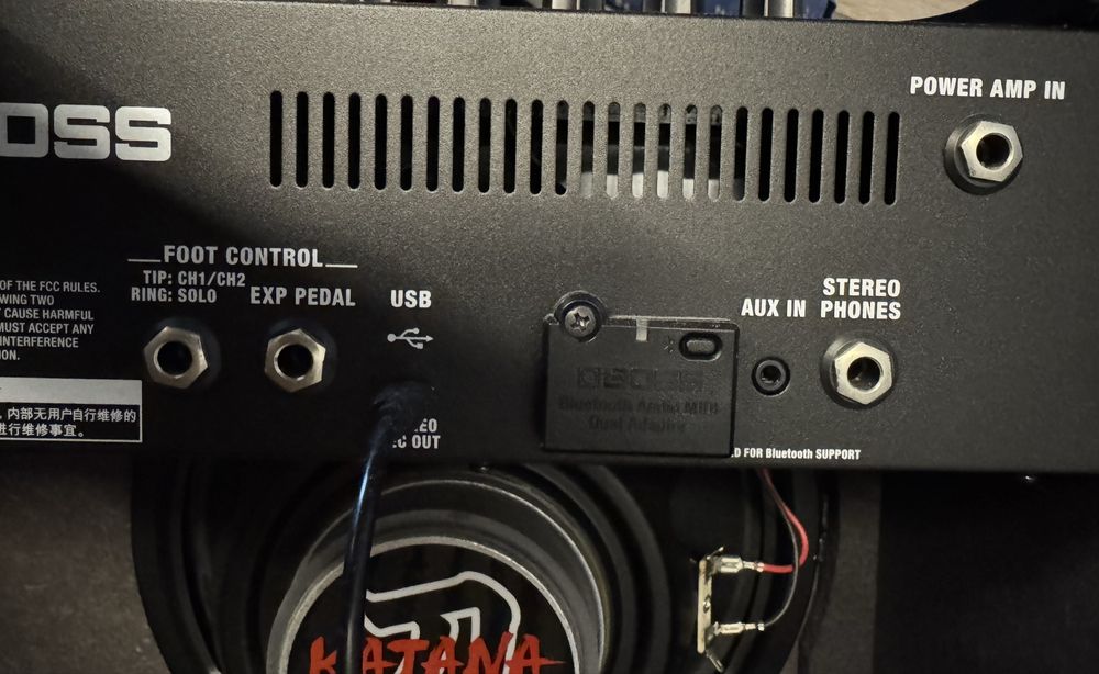Boss Katana 50 gen 3 + airstep  katEX + bluetooth