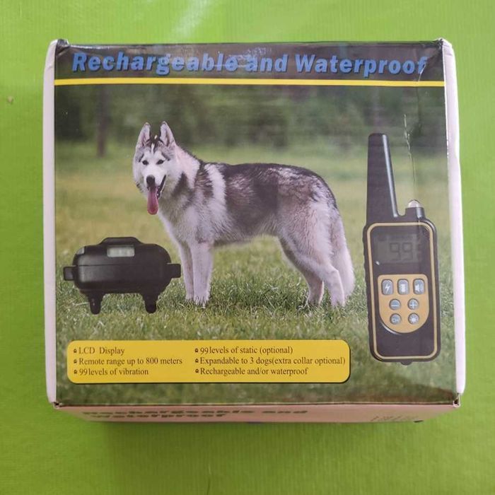 Электронный тренировочный ошейник - отпугиватель для собак дрессировка