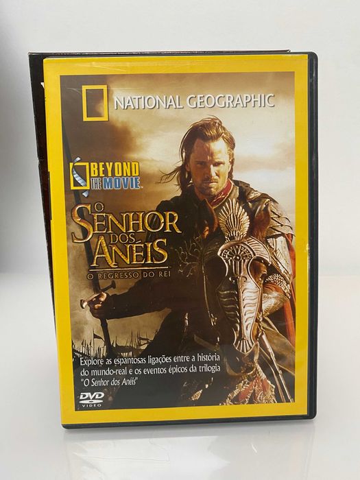 3 DVD Filmes Senhor dos Anéis + 1 DVD Documentário