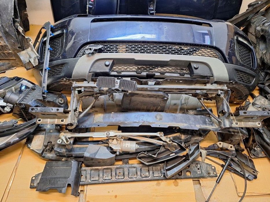 rover evoque l538 lift 16- maska zderzak chlodnice lampy blotnik kpl. przod