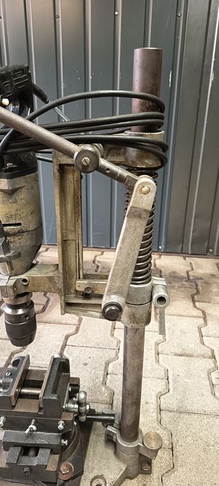 Wiertarka stołowa celma stojak imadło krzyżowe