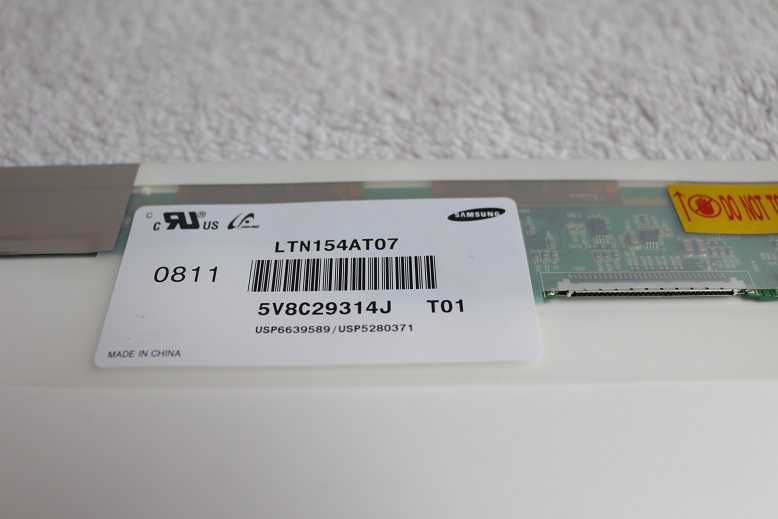 LCD TFT monitor 15.4" LTN154AT07 - Impecável - ENTREGA IMEDIATA