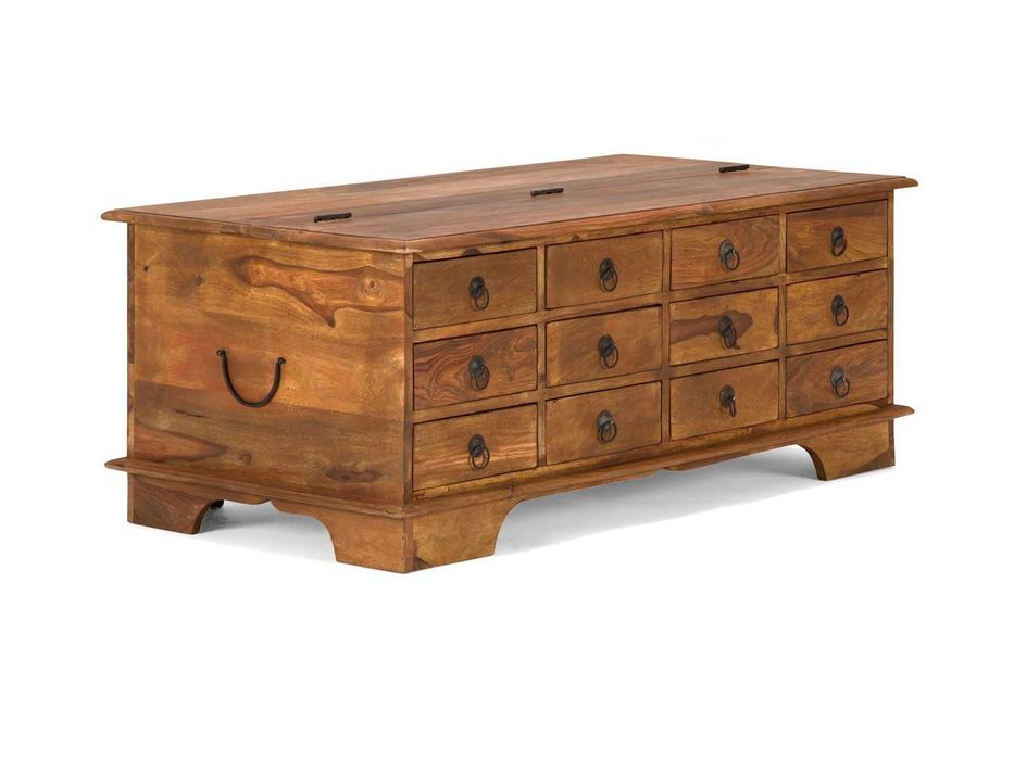 Stolik kawowy skrzynia Merlin II palisander PROMOCJA!