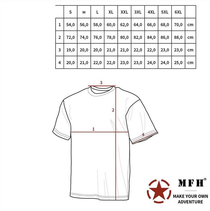 koszulka us mfh, at-digital, szara, bawełna, 170 g/m² xl