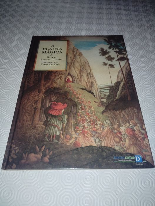 Livro A Flauta Mágica Vintage
