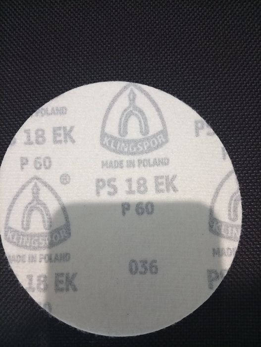 Шліфувальний круг на липучку 125 мм Klingspor