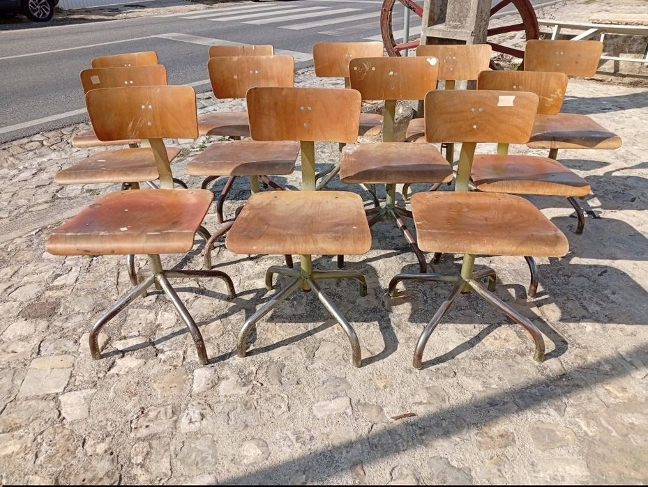 Cadeiras giratórias industriais