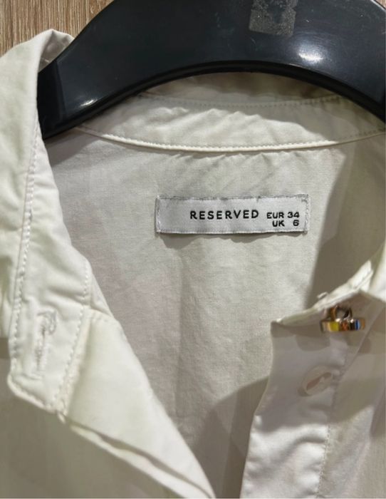 Koszula damska Reserved elegancka biała rozmiar XS stan idealny