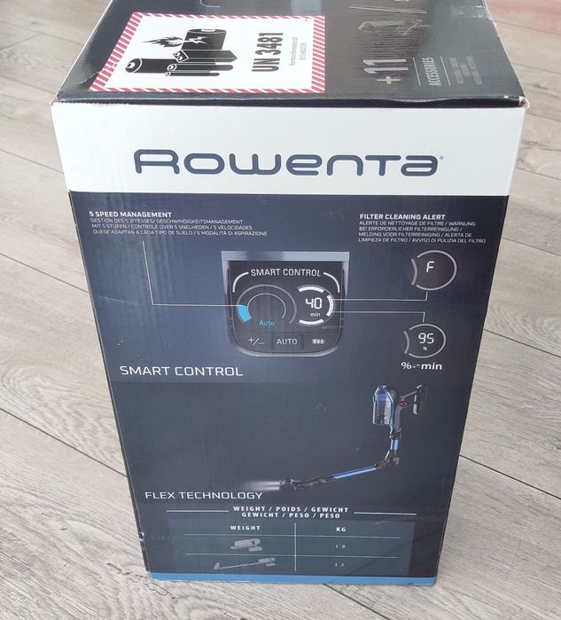Коробка упаковка от пылесоса Rowenta X-Force Flex 14.60