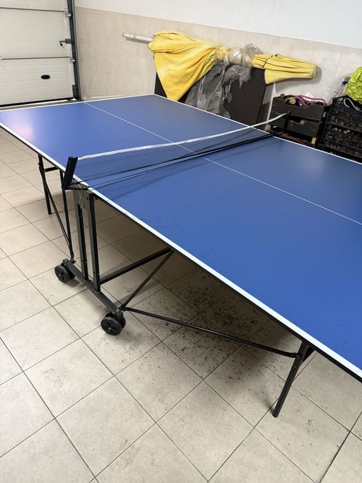 Mesa de Ping Pong Dobrável com Rodas – Muito Estimada