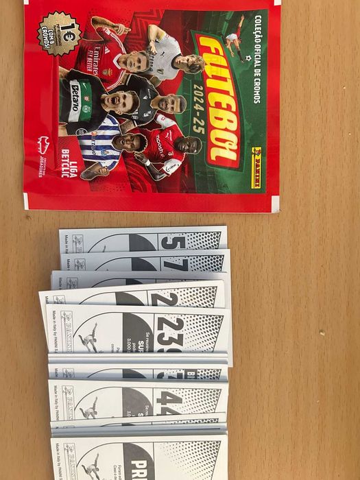 Venda e troca de cromos PANINI da Caderneta Futebol 2024-25