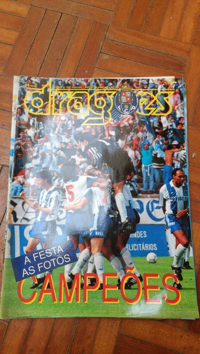Revistas antigas Dragões 1992