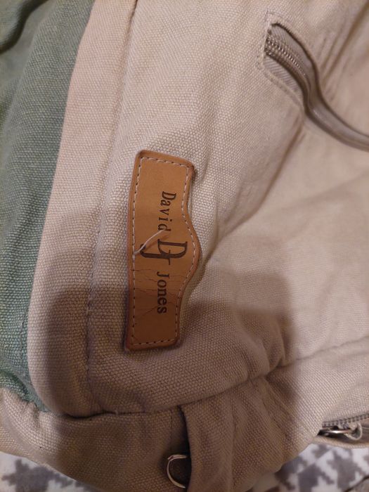 Plecak materiałowy David Jones unisex