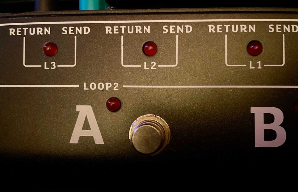 Harley Benton FXL8 Pro Dual 4 Channel FX Pedal Switching System