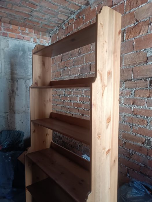Regał drewniany 2m