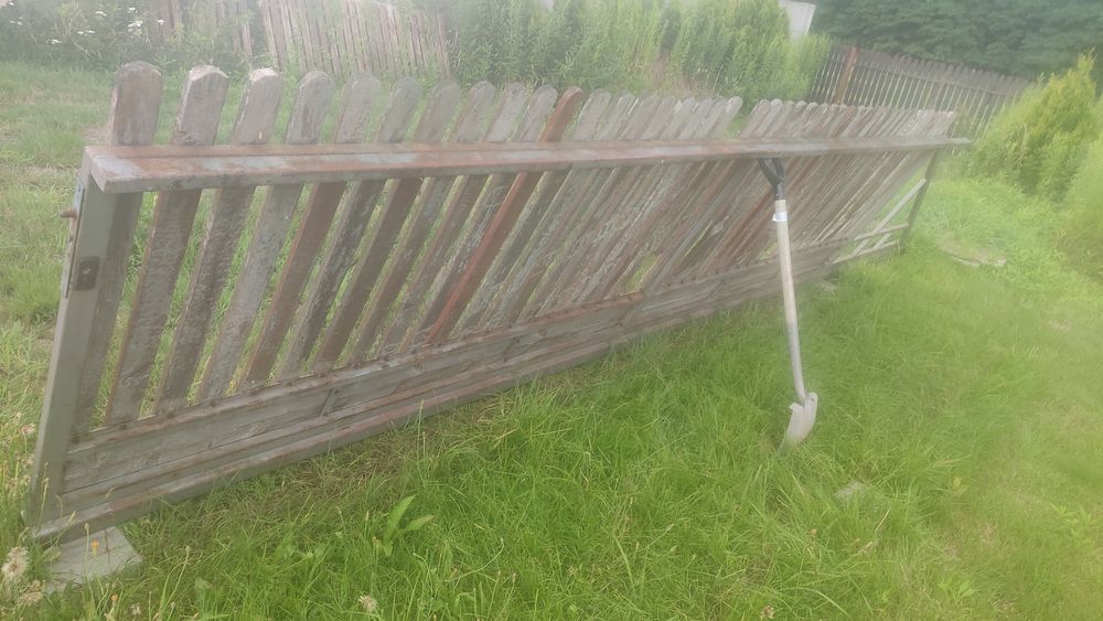 Brama przesuwna  stalowa 4.5 m