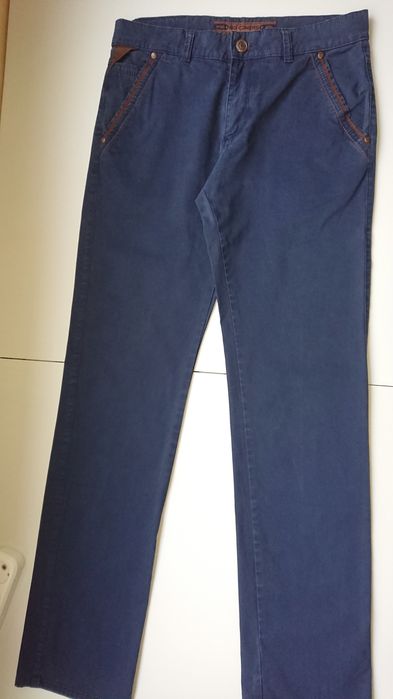 Чоловічі сині брюки W31 L34