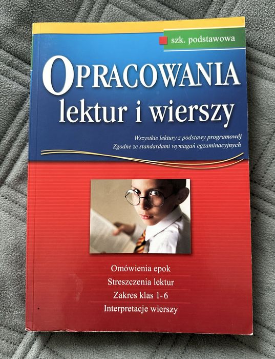 Opracowania lektur i wierszy - Szkoła podstawowa