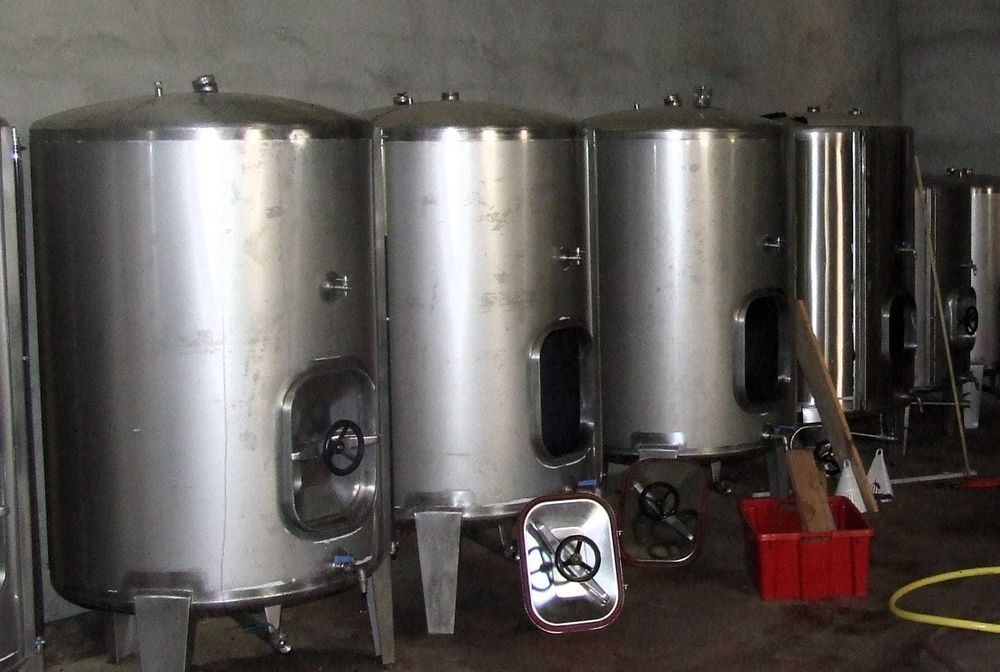 Cubas Vinho Inox - Várias Capacidades
