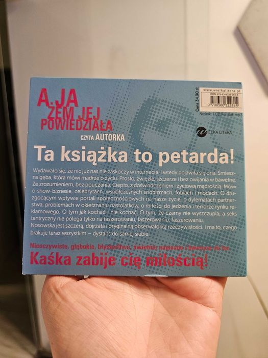 Nosowska, A ja żem jej powiedziała , audiobook cd